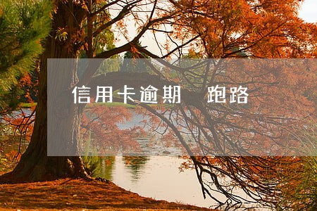 信用卡逾期 跑路 信用卡逾期 跑路